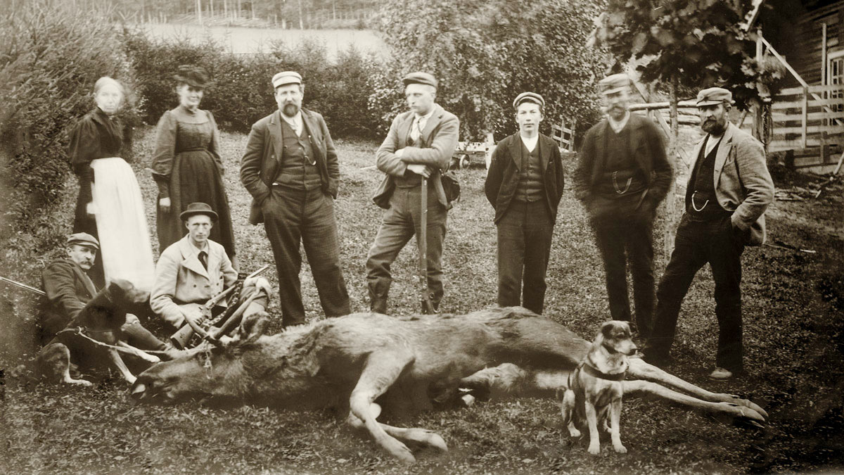 Jaktlaget på Rud, 1897
