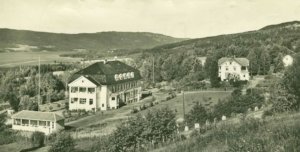 Hov sykehus. Bilde fra ca 1930.